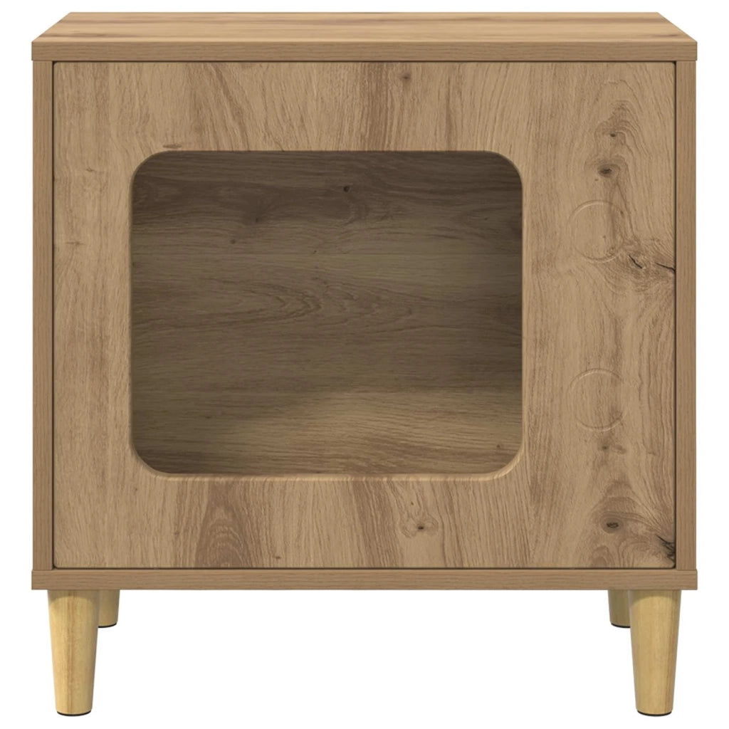 Casa per Gatti Rovere Artigianale 51 x 30 x 52 cm
