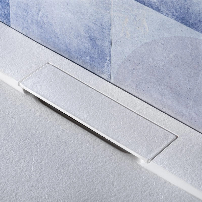 Piatto Doccia Resina 70x120 Cm Effetto Pietra Slim Bianco| Cover