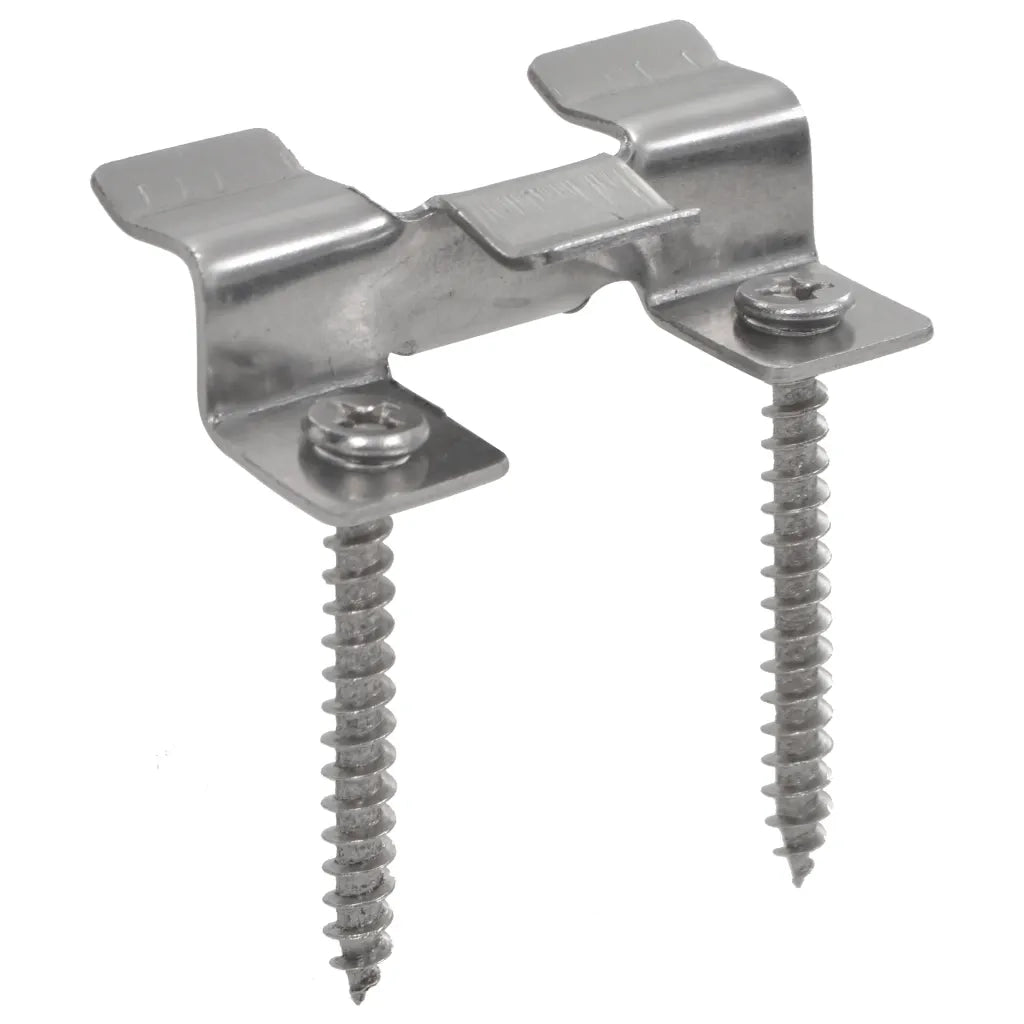 Clip per Decking 100 pz con 200 Viti in Acciaio Inossidabile CFW2513114