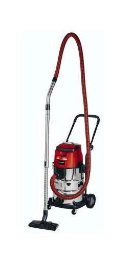 Einhell 2347140 TE-VC 36-30 Li S-Solo Aspirapolvere a Cilindro Secco e Bagnato 30 L 36 V 15 kPa 76 dB colore Nero Grigio Rosso