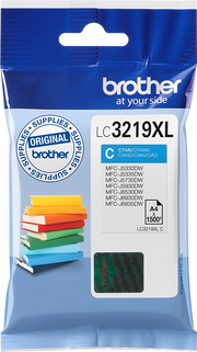 Brother LC3219XLC cartuccia d'inchiostro 1 pz Originale Resa elevata (XL) Ciano