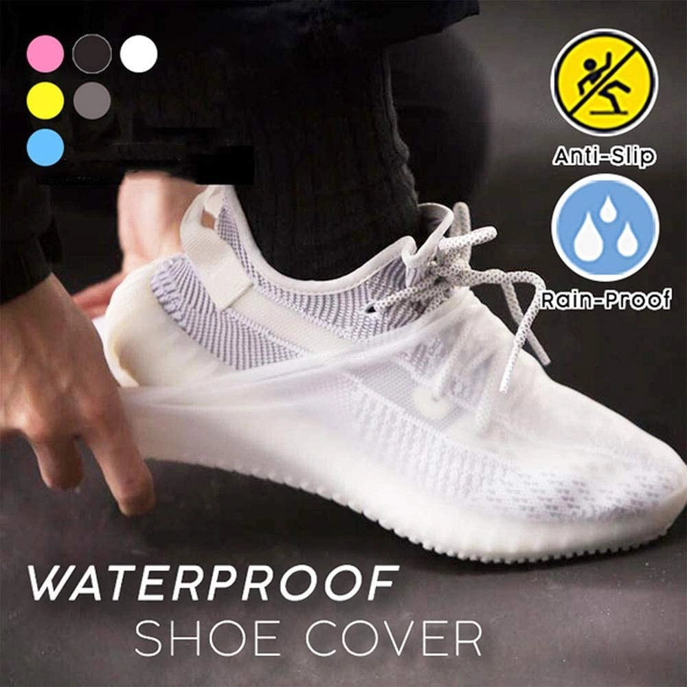 Trade Shop - Copri Scarpe Impermeabile In Silicone Antiscivolo Copriscarpe Lavabili Copertura -    L