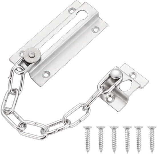 Catena di sicurezza per porta - acciaio inossidabile - 1 pezzo