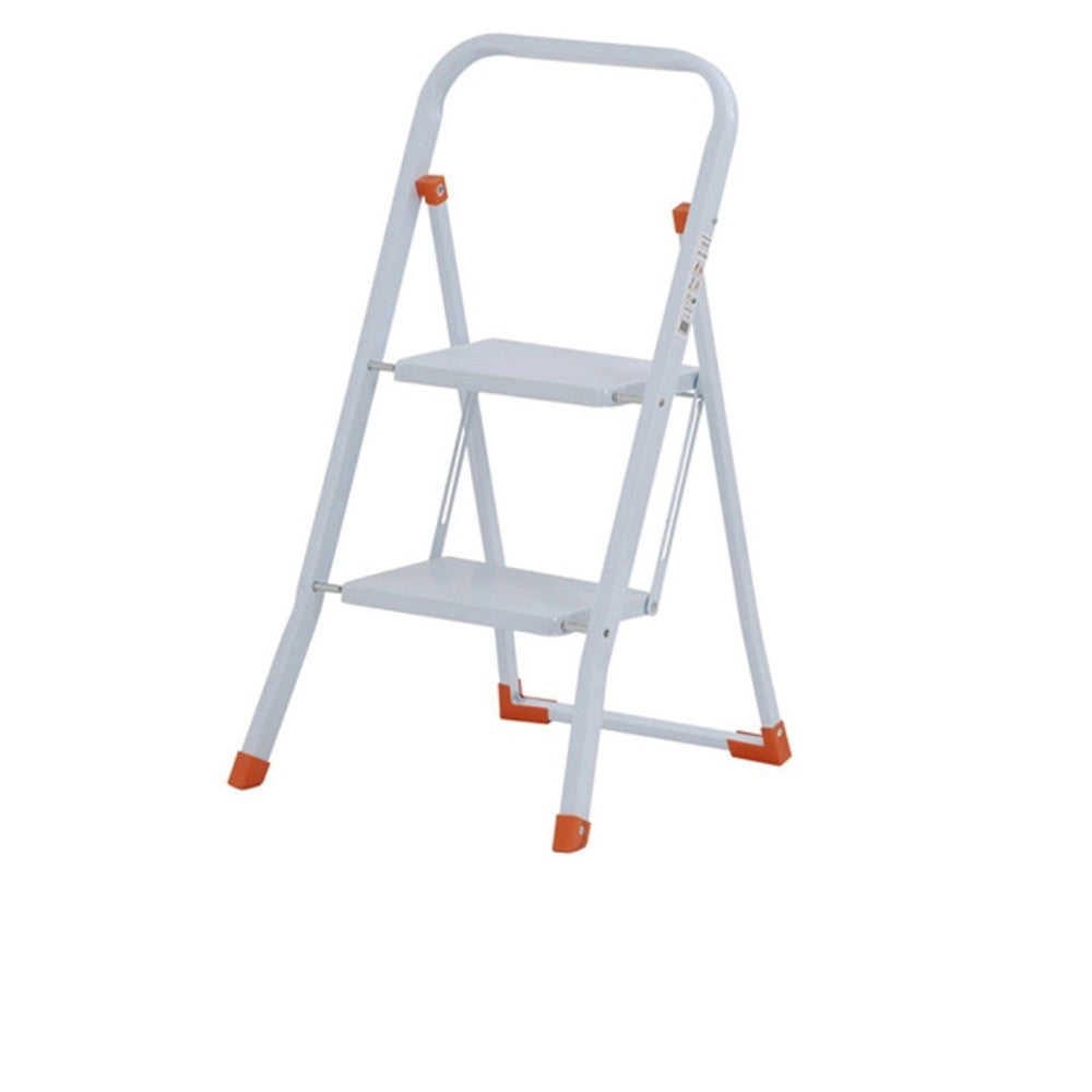 Trade Shop - Mini Scala Scaletta Sgabello Richiudibile Pieghevole Antiscivolo Gierre Gradini -   -2 Gradini    -