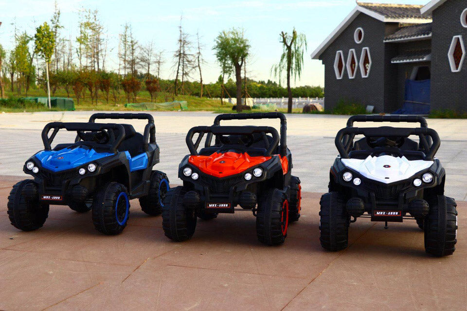 Macchina Elettrica per Bambini 12V Kidfun Fuoristrada Rossa