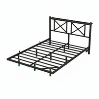 Letto doppio 140x200cm - Xylo - LED USB sospeso facile montaggio