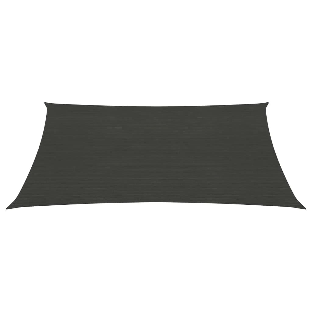 Vela ombreggiante/ombrellone 160 g/m² HDPE 2 x 2,5 m antracite 02_0008910