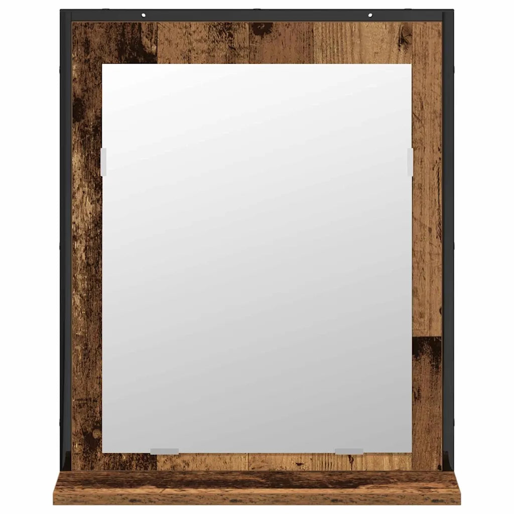 vidaXL Set di mobili per il bagno 2 pcs Marrone 60 x 33 x 60 cm
