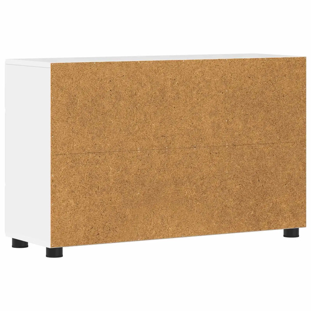 Credenza con porta FLORIN Bianco Lucido 88,5 x 30,5 x 55,5 cm 880295