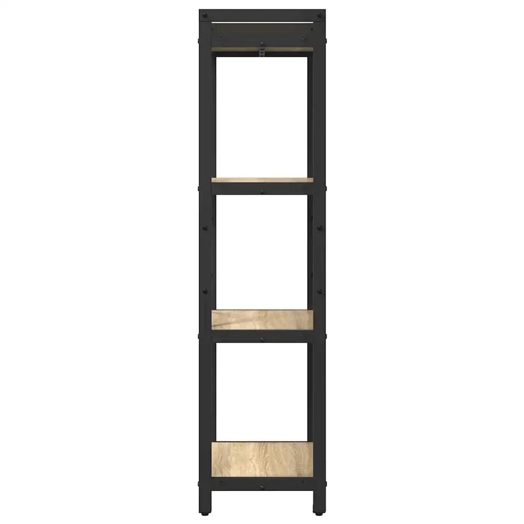 Libreria-Scaffale per Libri-Mobile di Stoccaggio Rovere Sonoma 40 x 30 x 85 cm Legno multistrato 492356