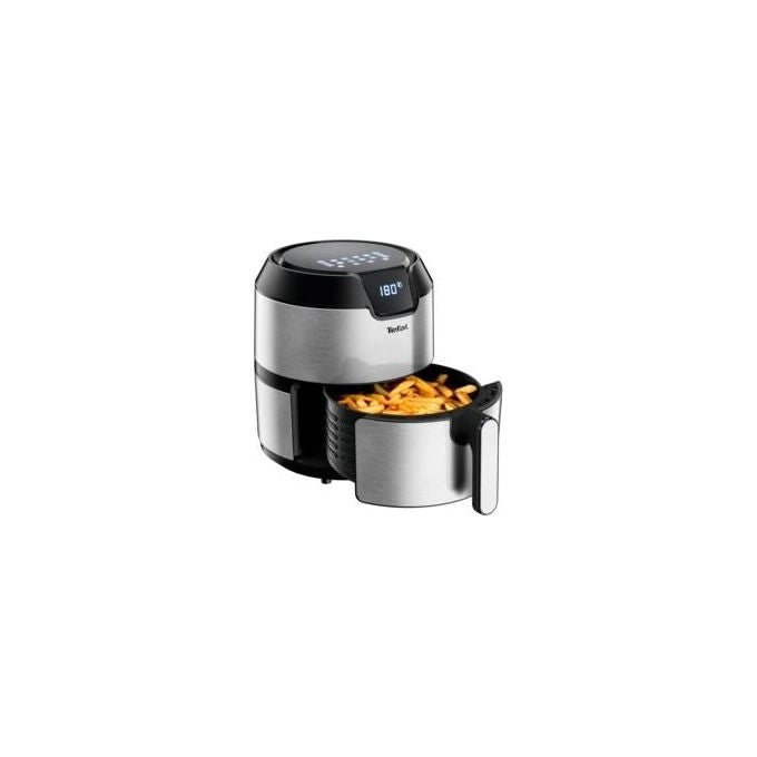 Tefal Easy Fry EY401D Singolo 4,2 L Indipendente 1500 W Friggitrice ad aria calda Nero, Acciaio inox