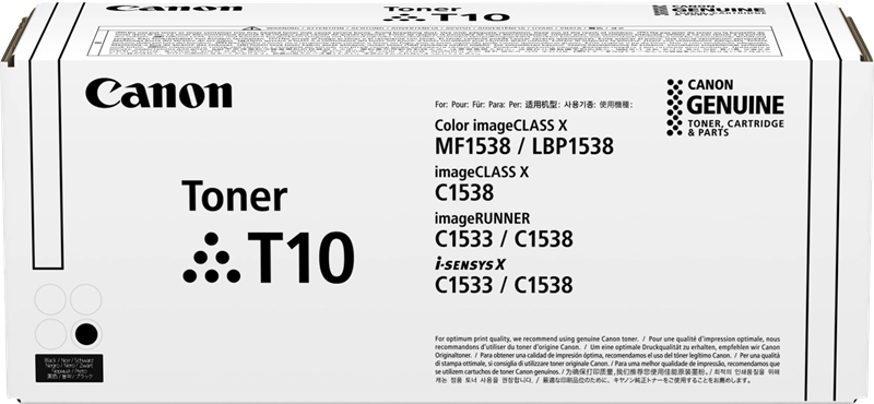 Canon T10 cartuccia toner 1 pz Originale Nero