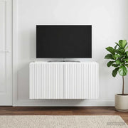 Mobile Porta TV da Muro Bianco 59,5 x 41 x 30 cm 898505