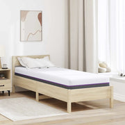vidaXL Materasso Bianco e Grigio 70 x 200 cm Schiuma
