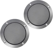 Parascheggia Autoluidspreker - 10 cm Subwooferrooster - Glanzend - Gaas - Hoorn - Titanio - Adatto per 2 pezzi - Blu.