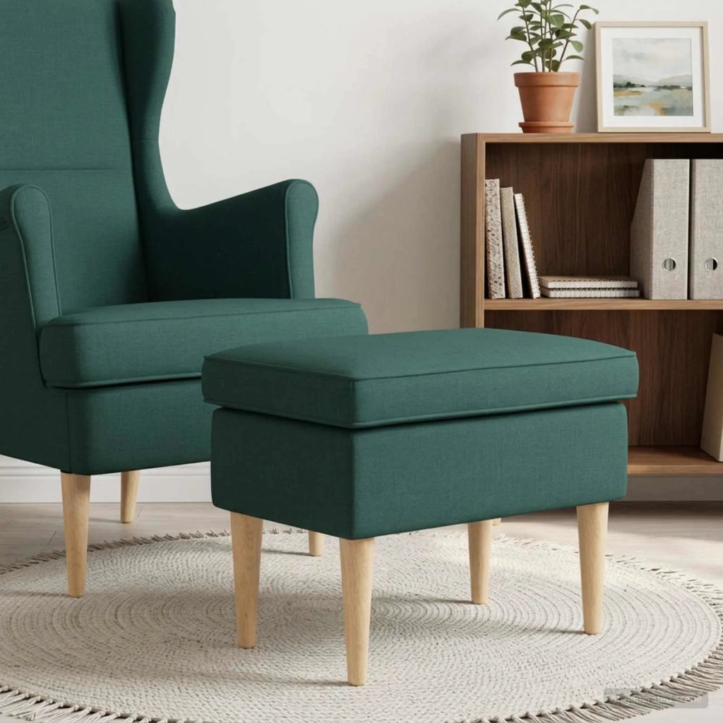 Poggiapiedi Verde Scuro 55 x 35 x 41 cm 42029979