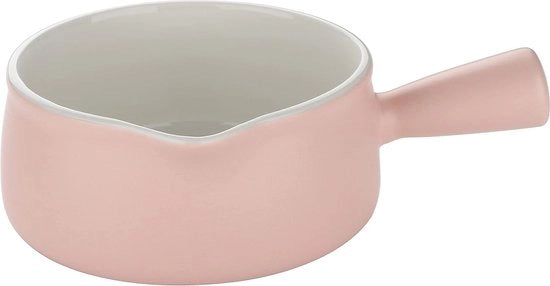 Pentola da Latte Ceramica Pentola da Latte da Salsa Pentola da Latte Porcellana Mini Pentola da Cottura per Latte Caffè Burro Pentole da Latte (Rosso)