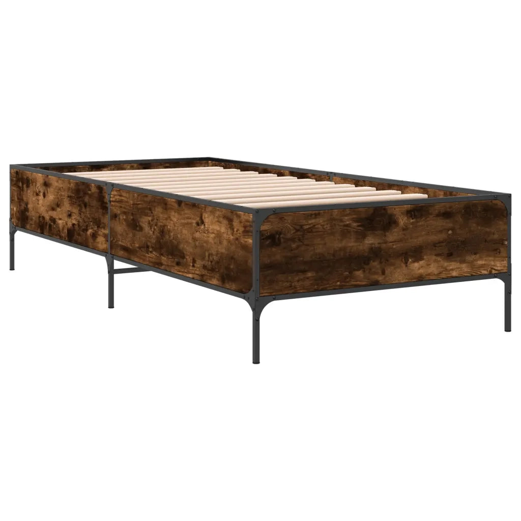 Giroletto Rovere Fumo 100x200 cm in Legno Multistrato e Metallo