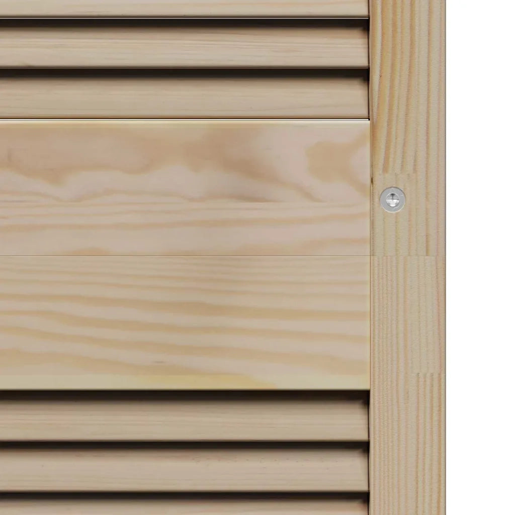 vidaXL Porte per Armadi Altro 2 pcs Marrone 170 x 59.5 x 2.1 cm