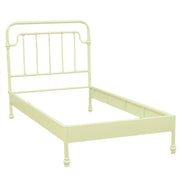 Letto nodi singolo bianco metallo cm95/100x195/200h115,5