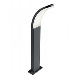 Applique in alluminio pressofuso con diffusore in resina opalina - 15W, 2300 lumen, 1050 lumen, 4000K grafite
