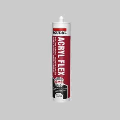 ADESIVO SIGILLANTE PER GIUNTI 'ACRYL FLEX' SOUDAL 300 ml