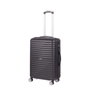 Trolley Valigia Media Rigido 4 Ruote con Combinazione in ABS Ravizzoni Svezia Nero