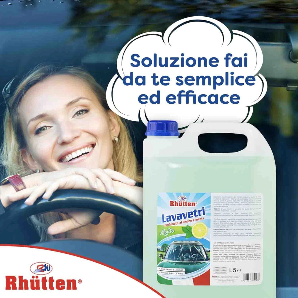 Rhutten Lavavetri Estivo Mojito 5 L Tergicristalli