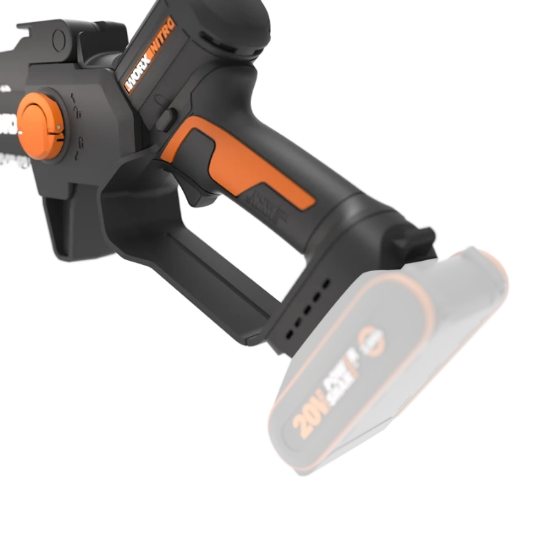 Motosega Potatore a Batteria WG325E.9 20V Brushless Solo Corpo Barra 12 cm - Worx Nitro