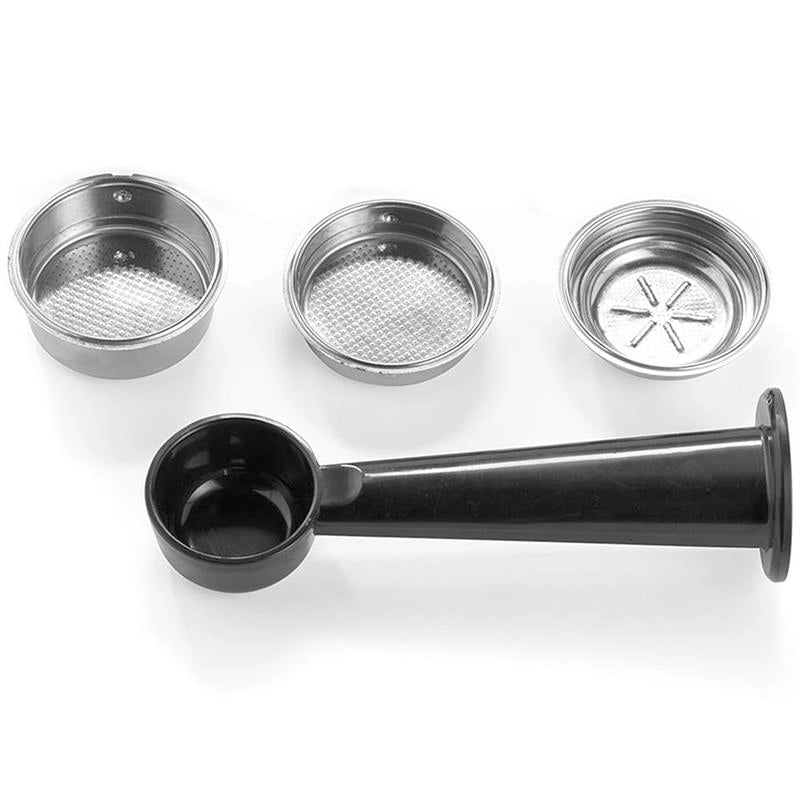 TOGNANA MACCHINA CAFFÈ ESPRESSO CHAMPAGNE PLASTICA-ACCIAIO INOX BEIGE LINEA IRIDEA  17,5 X 30,5 X 32,5 CM 1100W