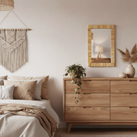 Specchio Da Parete Boho 55cm Klna-mr01