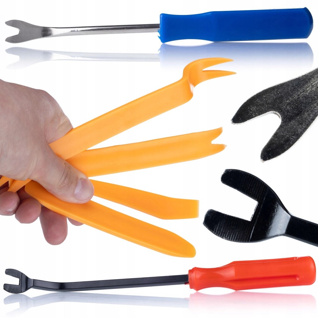 Set di Clip Auto Universali 600 Pezzi + Set di Strumenti per Rimozione Clip 6 Pezzi – Materiale Durevole, Multicolore