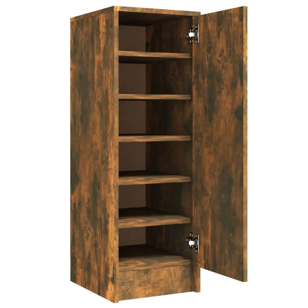 Scarpiera 32 x 35 x 92 cm in legno ingegnerizzato marrone 02_0043392