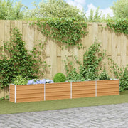 Letto rialzato da giardino Marrone Chiaro 320 x 40 x 45 cm