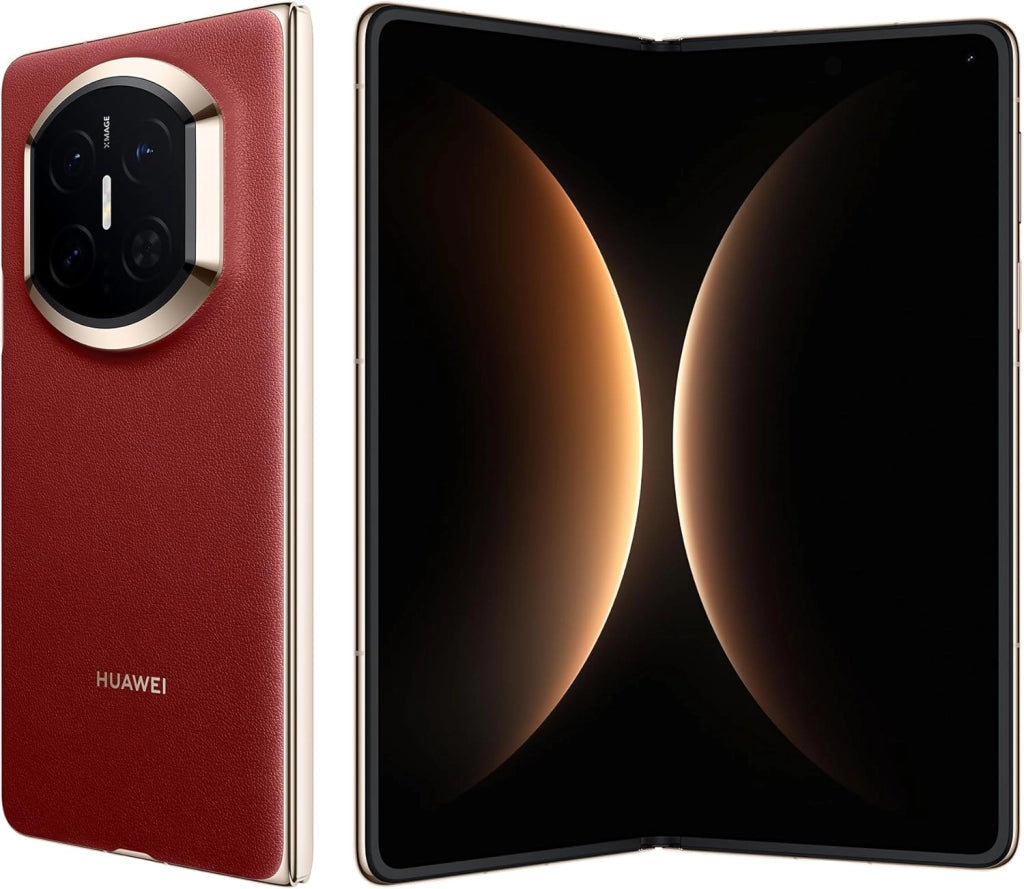 HUAWEI Mate X7, Smartphone Pieghevole, 16+512G, Display Pieghevole LTPO da 8" 120 Hz, Fotocamera True-to-Colour, Vetro Kunlun, Batteria da 5300 mAh per Tutto il Giorno, Nebulosa Rosso