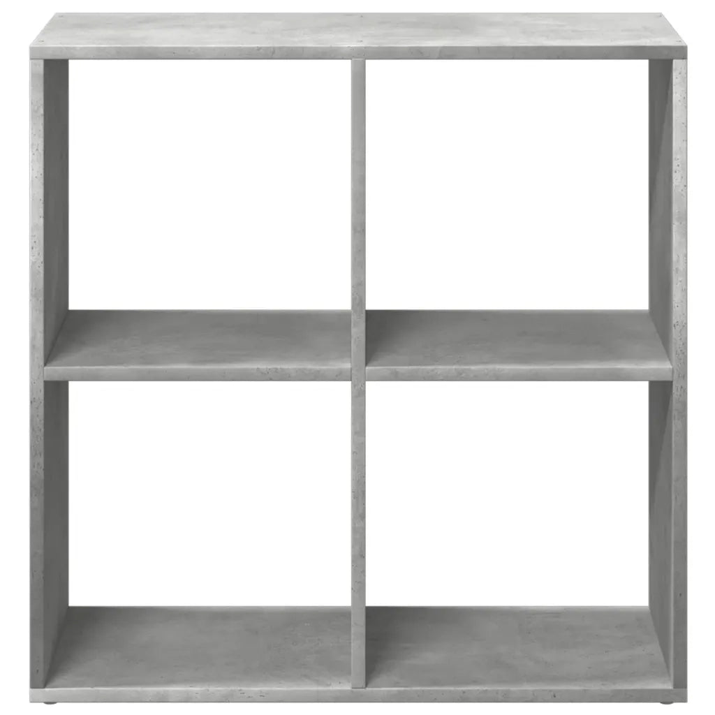 Libreria Divisorio Grigio Cemento 69,5x29x69,5 cm in Truciolato 858006