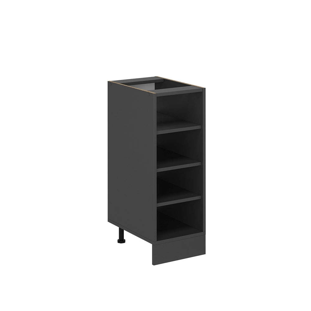Vicco Scaffale da cucina Antracite 30 cm senza piano di lavoro