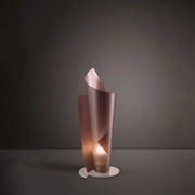 Lampada Da Scrivania-Ufficio Moderna Vela Polilux ® Rame E Metallo 1 Luce E27