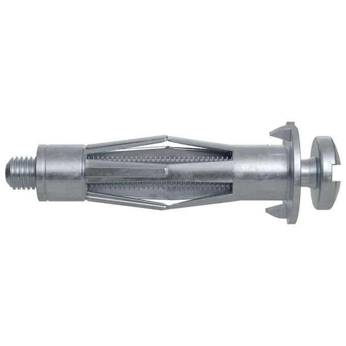 Fischer 519778 HM 6X52 S Tassello Metallico per Lastre e Pannelli con Vite Metrica Zincato 50 Pezzi