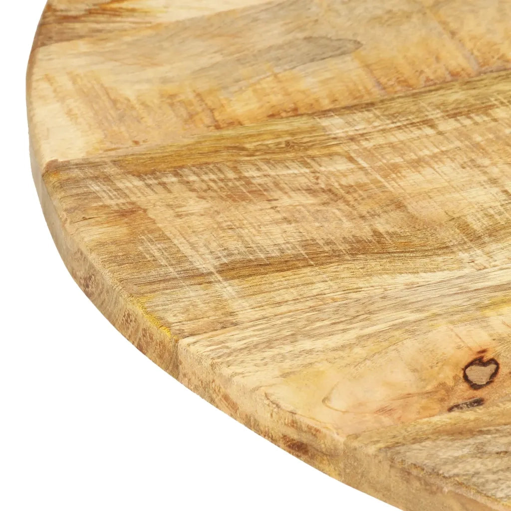 Tavolino di Servizio 68x68x56 cm in Legno Massello di Mango 320659