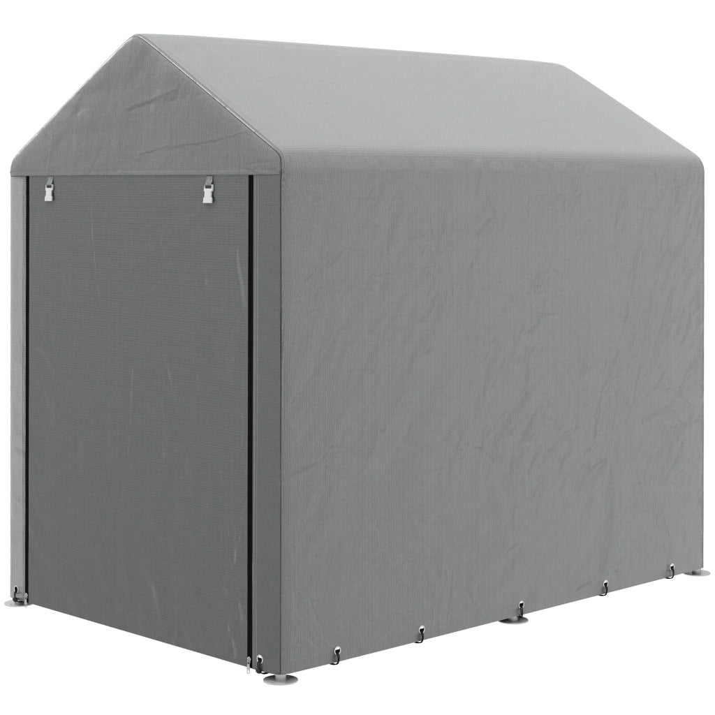 Capanno da Giardino ¨C zephmum ¨C Grigio Chiaro 120x179x165cm