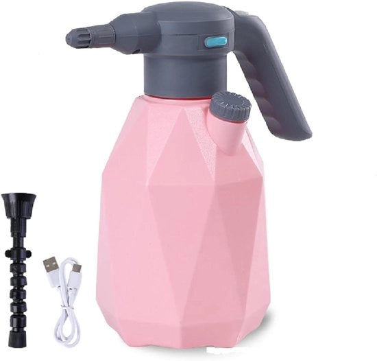 Spremiflussi elettrici - pistola ad alta pressione per piante - 2 litri - rosa