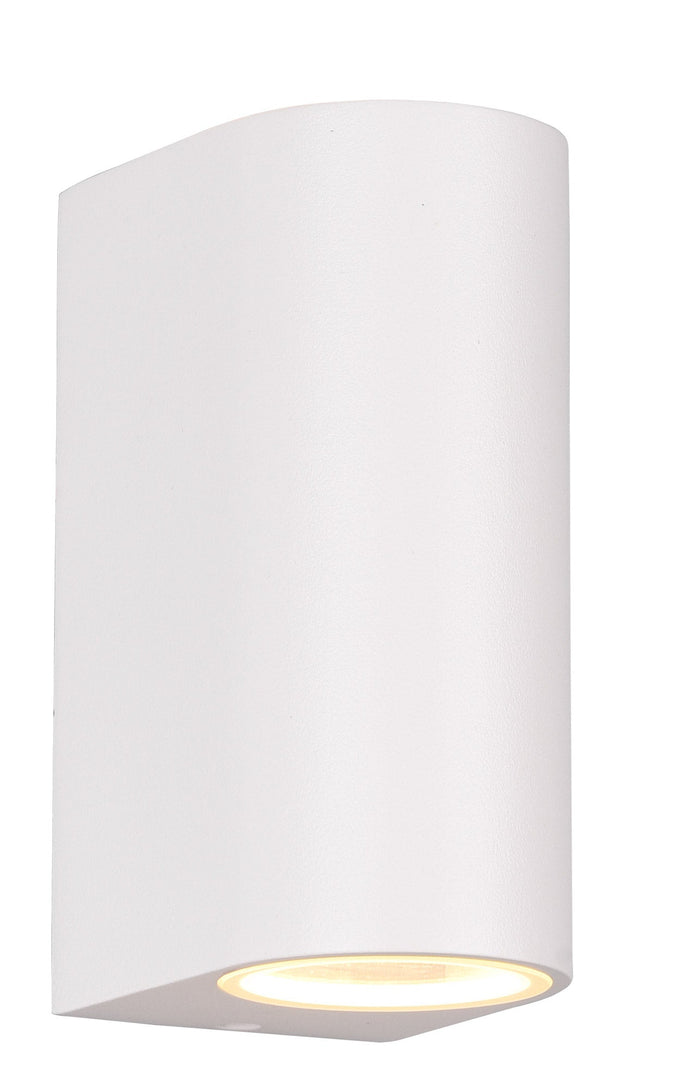 Applique da Esterno Attacco GU10 in Alluminio Pressofuso Bianco Opaco