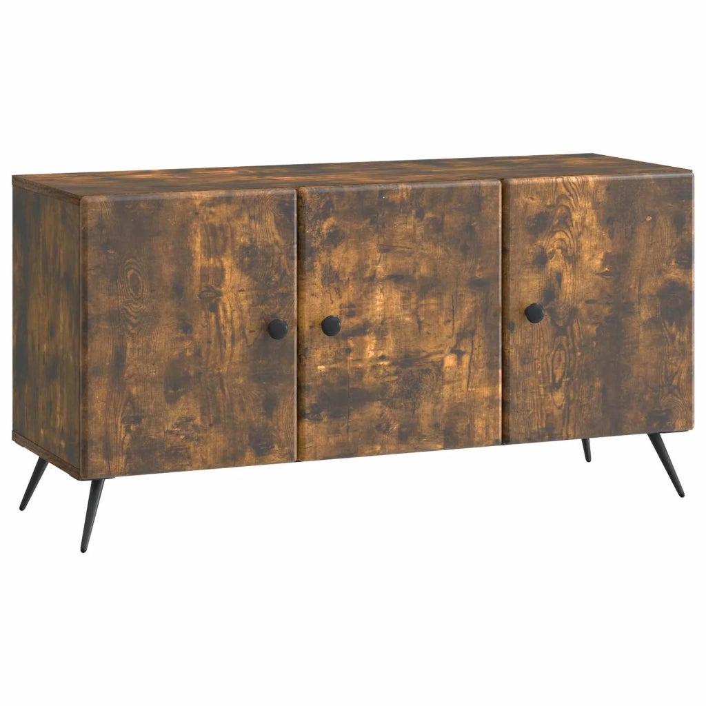 Mobile TV Rovere Fumo 99 x 34,5 x 50 cm Legno ingegnerizzato