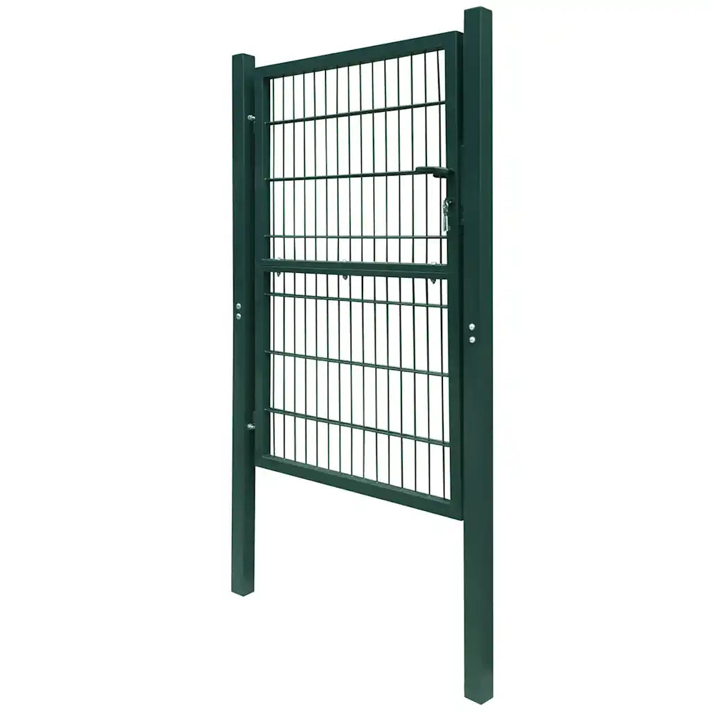 Cancello per Recinzione 2D (Singolo) Verde 100x120 cm CFW7694741
