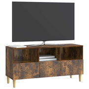 Mobile TV | Armadietto TV | Mobile Porta TV Rovere Fumo 102 x 34,5 x 50 cm Legno ingegnerizzato
