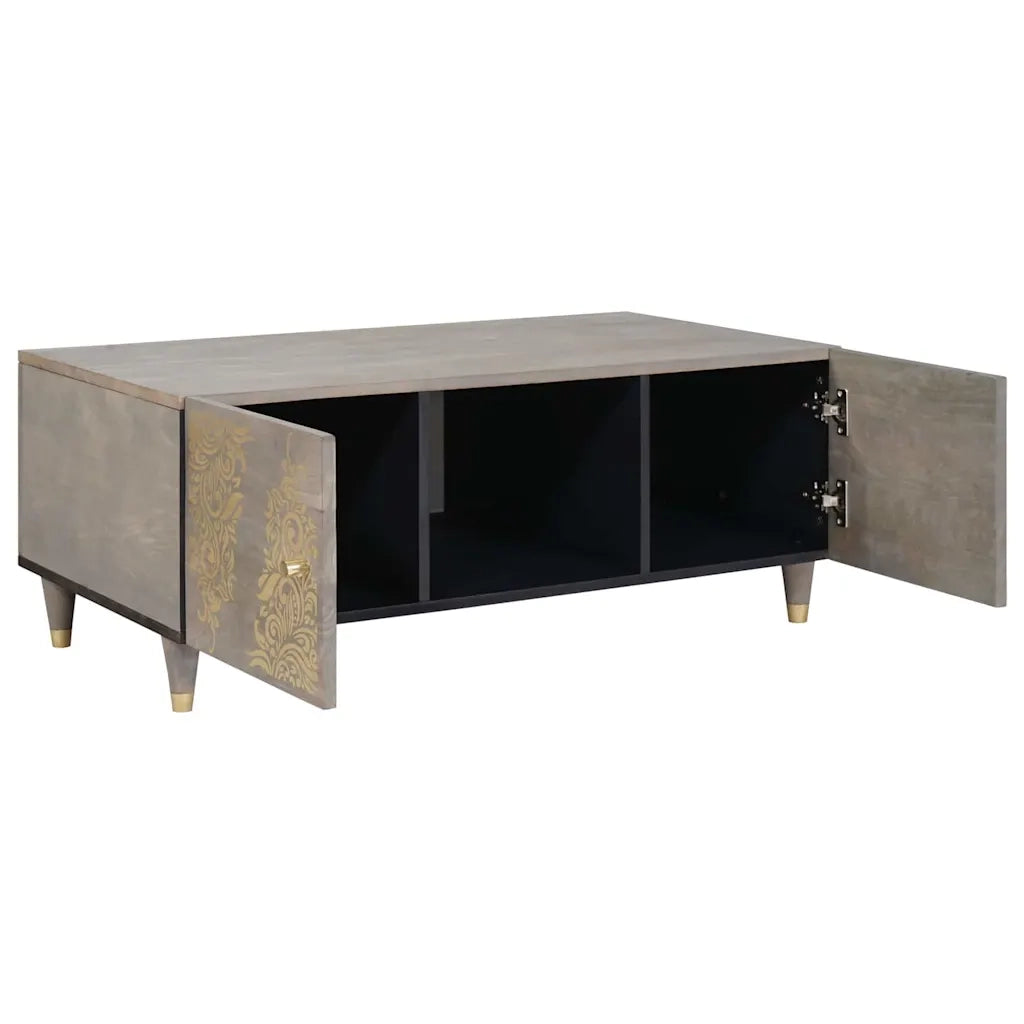 vidaXL Tavolino da salotto Grigio 100 x 54 x 40 cm