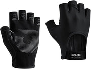Maniche per bicicletta da donna - L - Larghezza palmo 9,5 cm - Lunghezza 16 cm - Maniche per allenamento - Maniche per sollevamento pesi - Maniche per esercizi di bodybuilding con dita semilunari - Maniche per sport - Stile antiscivolo