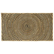Tappeti per area Nero 60 x 110 cm Juta 42010730