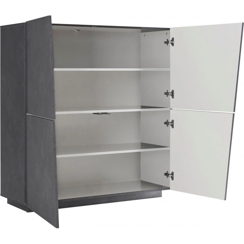 Madia Vega – 4 ante – 120x126x43 - Ardesia